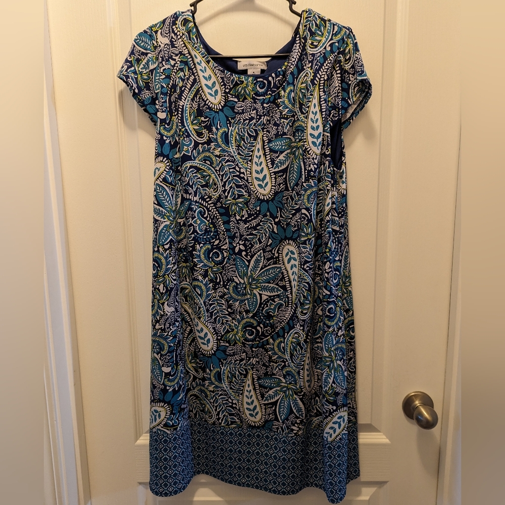 Liz Claiborne Women's paisley dress size XL